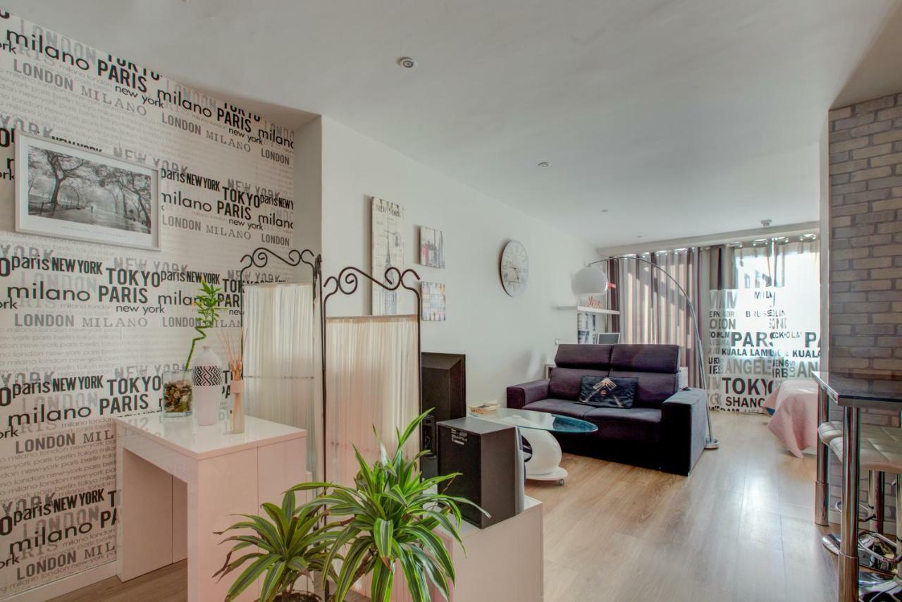 Apartamento Loft En Plaza Espana Madrid Bagian luar foto