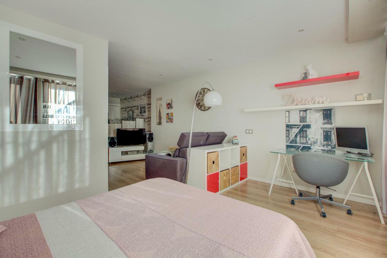 Apartamento Loft En Plaza Espana Madrid Bagian luar foto